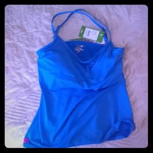 Lilly Pulitzer periwinkle spaghetti strap tank top